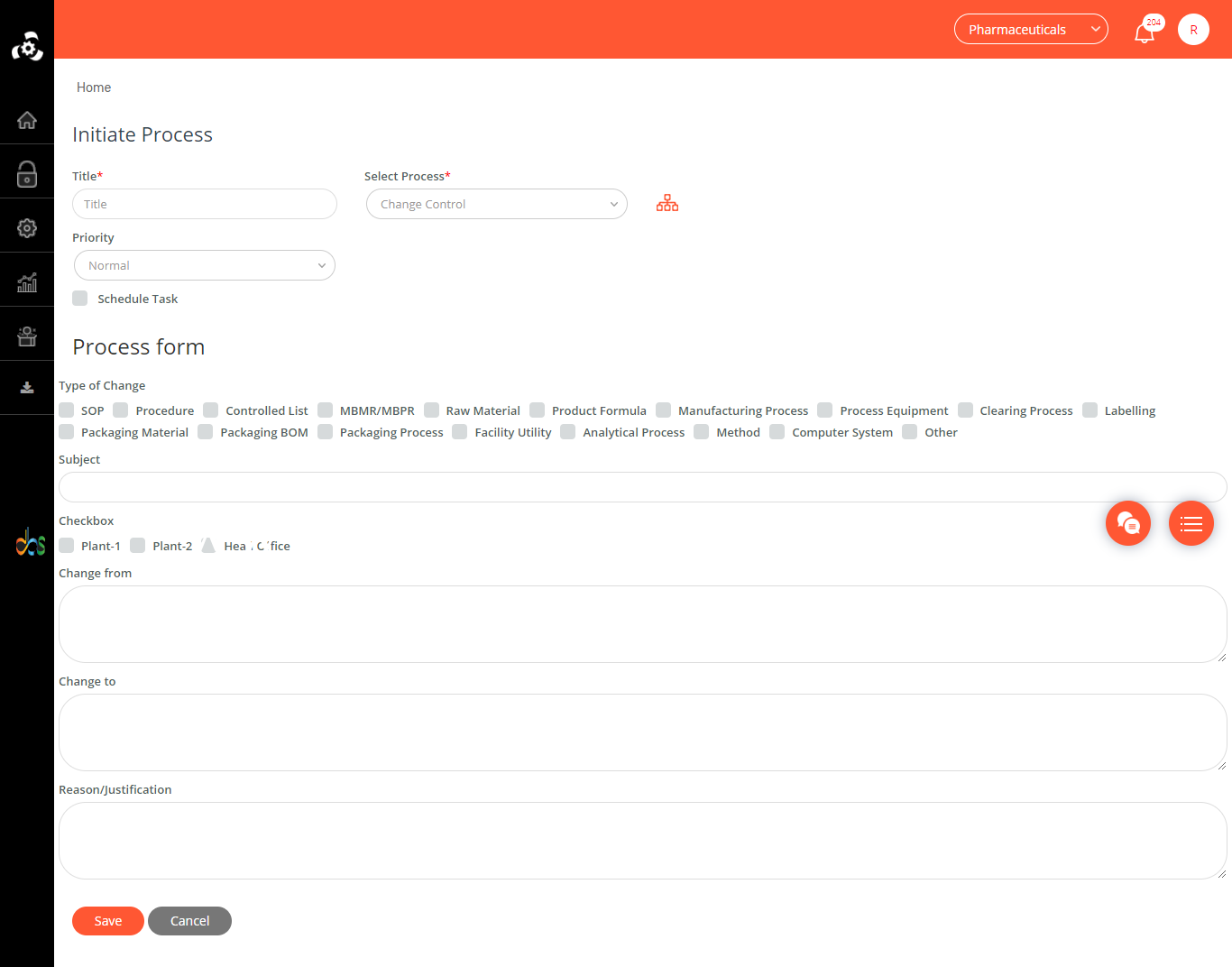 QMS Screenshots